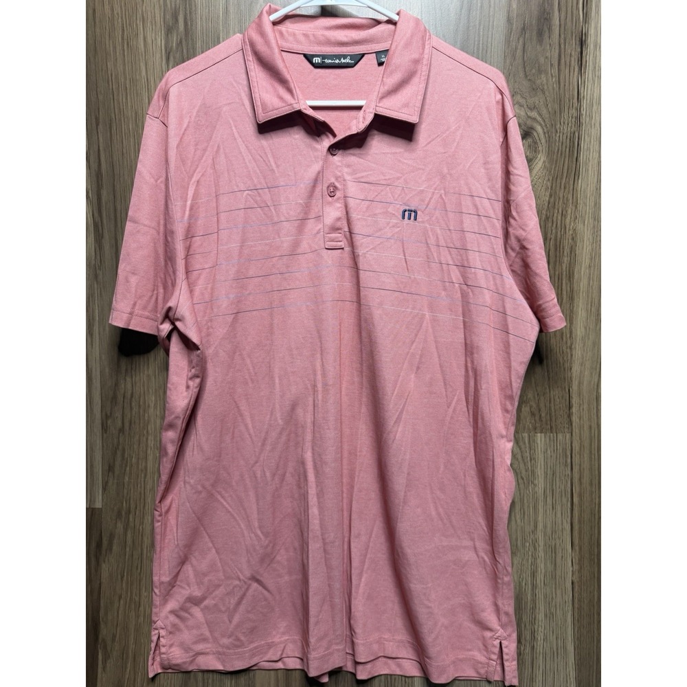 Men's Travis Matthew Polo Red XL
